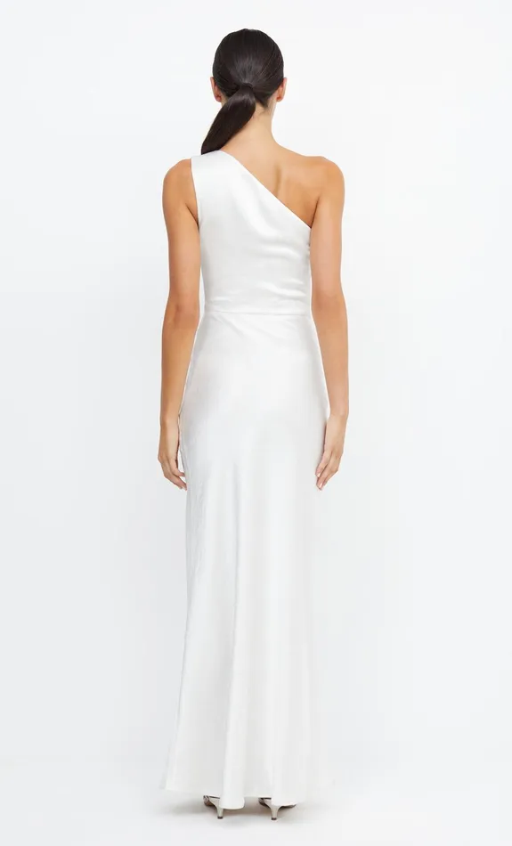 Woman Bec Bridge Maxi Dresses THE DREAMER ASYM DRESS Ivory Woman Bec Bridge Maxi Dresses THE DREAMER ASYM DRESS Ivory