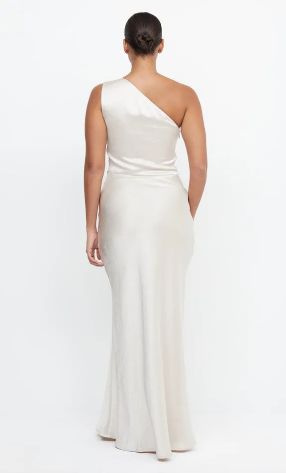 Woman Bec Bridge Maxi Dresses THE DREAMER ASYM DRESS Sand Woman Bec Bridge Maxi Dresses THE DREAMER ASYM DRESS Sand