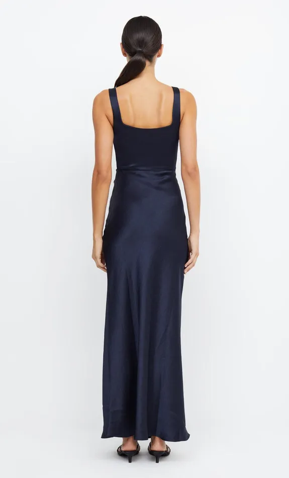 Woman Bec Bridge Maxi Dresses THE DREAMER SQUARE NECK DRESS Ink Woman Bec Bridge Maxi Dresses THE DREAMER SQUARE NECK DRESS Ink