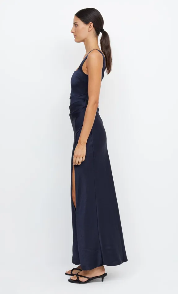 Woman Bec Bridge Maxi Dresses THE DREAMER SQUARE NECK DRESS Ink Woman Bec Bridge Maxi Dresses THE DREAMER SQUARE NECK DRESS Ink