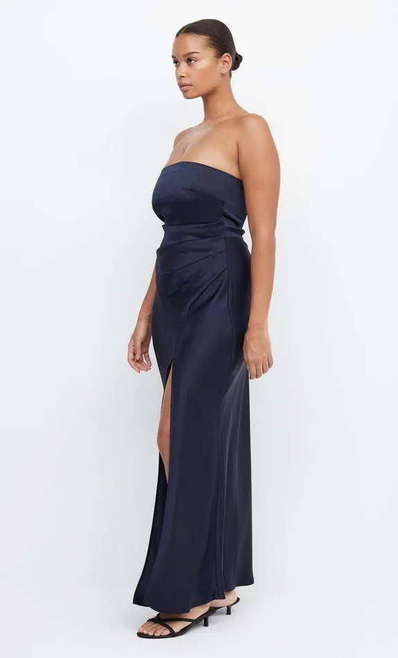Woman Bec Bridge Maxi Dresses THE DREAMER STRAPLESS DRESS Ink Woman Bec Bridge Maxi Dresses THE DREAMER STRAPLESS DRESS Ink