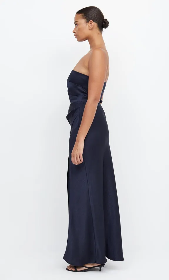 Woman Bec Bridge Maxi Dresses THE DREAMER STRAPLESS DRESS Ink Woman Bec Bridge Maxi Dresses THE DREAMER STRAPLESS DRESS Ink