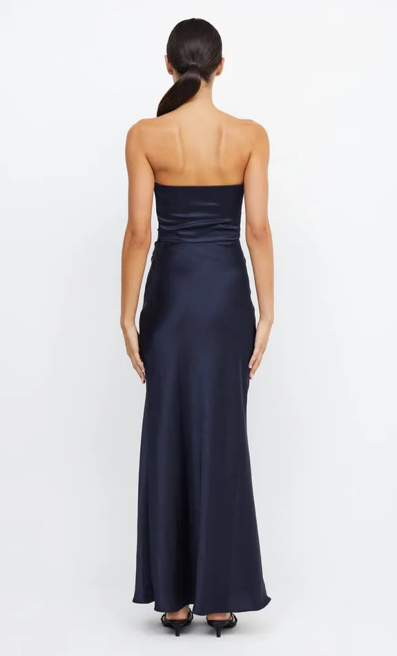Woman Bec Bridge Maxi Dresses THE DREAMER STRAPLESS DRESS Ink Woman Bec Bridge Maxi Dresses THE DREAMER STRAPLESS DRESS Ink