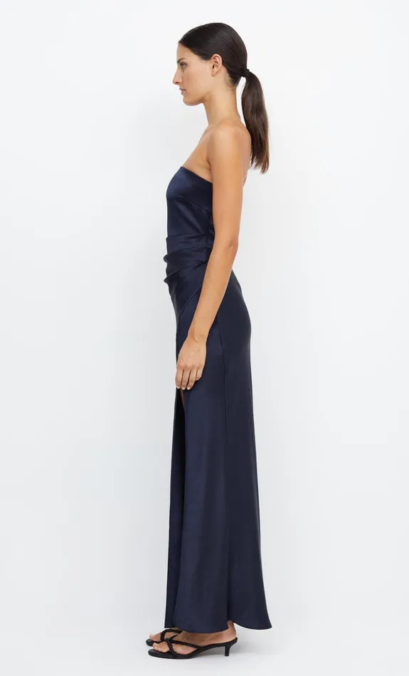 Woman Bec Bridge Maxi Dresses THE DREAMER STRAPLESS DRESS Ink Woman Bec Bridge Maxi Dresses THE DREAMER STRAPLESS DRESS Ink