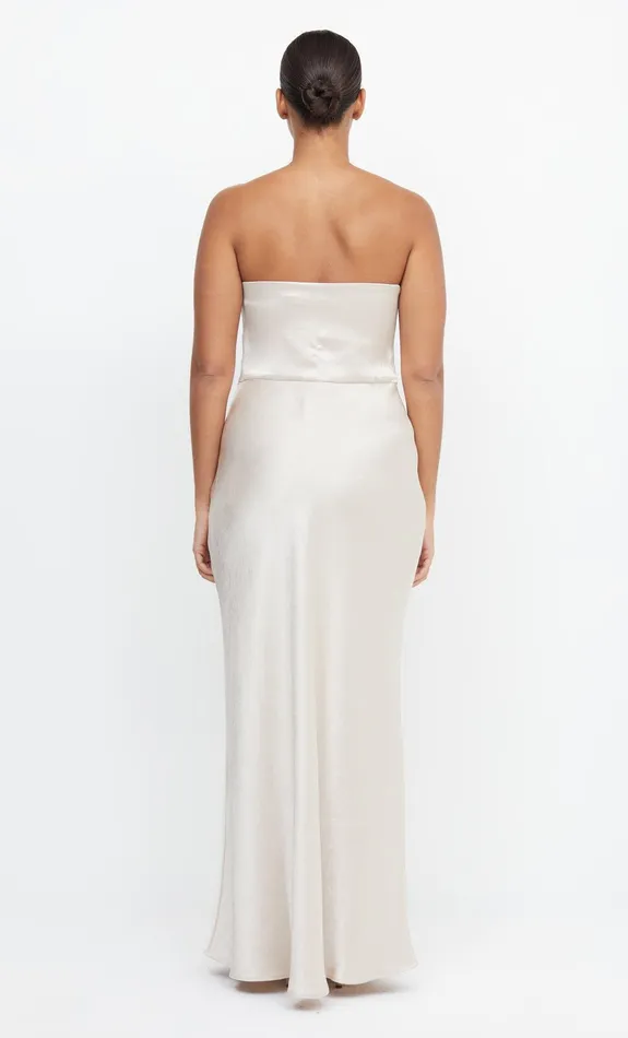 Woman Bec Bridge Maxi Dresses THE DREAMER STRAPLESS DRESS Sand Woman Bec Bridge Maxi Dresses THE DREAMER STRAPLESS DRESS Sand
