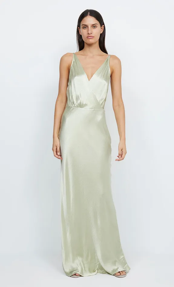 Woman Bec Bridge Maxi Dresses TI AMO V MAXI DRESS Honeydew