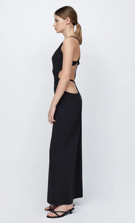 Woman Bec Bridge Maxi Dresses ZADIE WRAP MAXI DRESS Black Woman Bec Bridge Maxi Dresses ZADIE WRAP MAXI DRESS Black