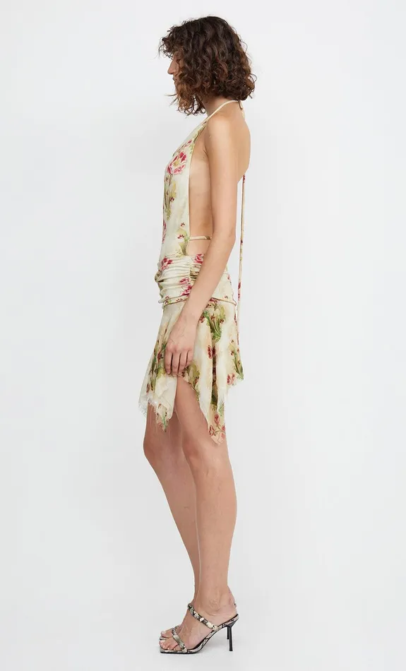 Woman Bec Bridge Mini Dresses MONETTE HALTER MINI DRESS Genevive Floral Woman Bec Bridge Mini Dresses MONETTE HALTER MINI DRESS Genevive Floral