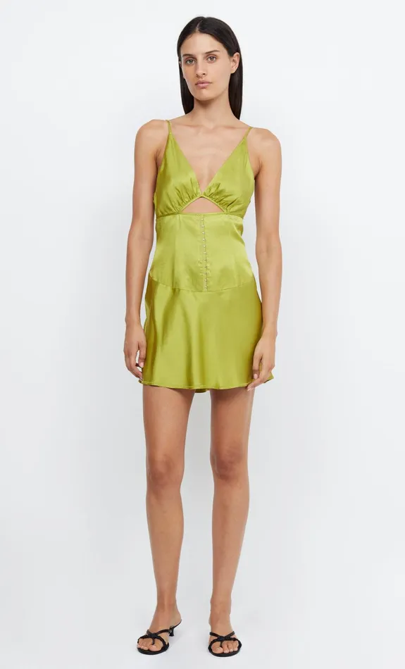 Woman Bec Bridge Mini Dresses TERESA MINI DRESSFINAL SALE 8211 NO RETURNS Wasabi