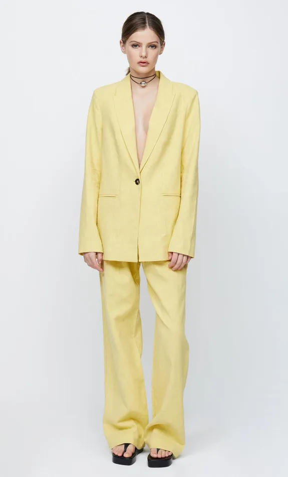 Woman Bec Bridge Outerwear FRANCES JACKETFINAL SALE 8211 NO RETURNS Daffodil Yellow Woman Bec Bridge Outerwear FRANCES JACKETFINAL SALE 8211 NO RETURNS Daffodil Yellow