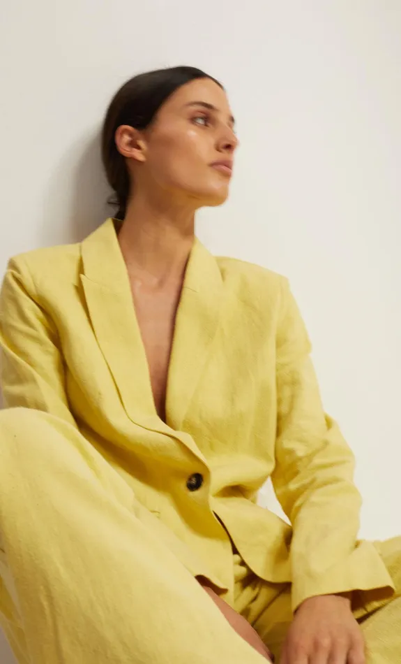 Woman Bec Bridge Outerwear FRANCES JACKETFINAL SALE 8211 NO RETURNS Daffodil Yellow Woman Bec Bridge Outerwear FRANCES JACKETFINAL SALE 8211 NO RETURNS Daffodil Yellow