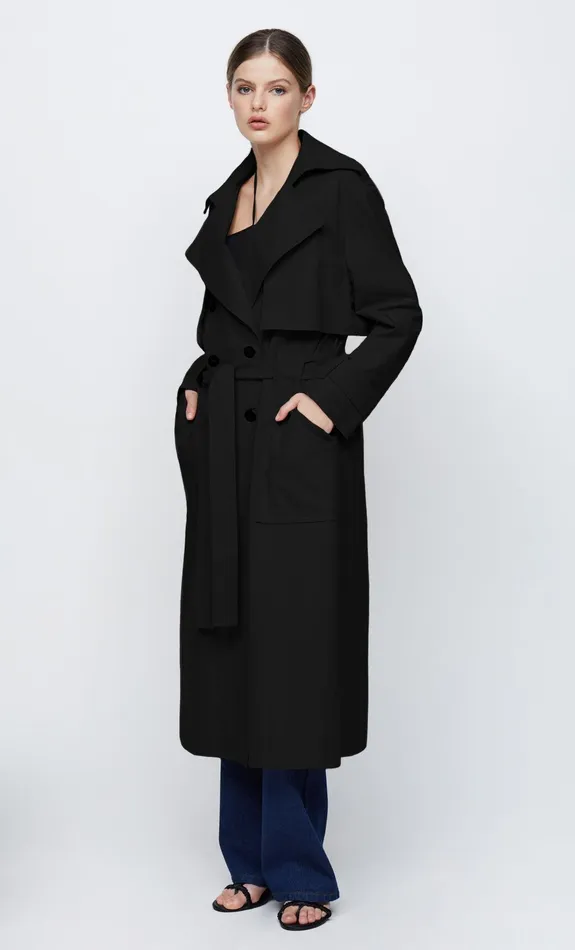 Woman Bec Bridge Outerwear MARAL COAT Black Woman Bec Bridge Outerwear MARAL COAT Black