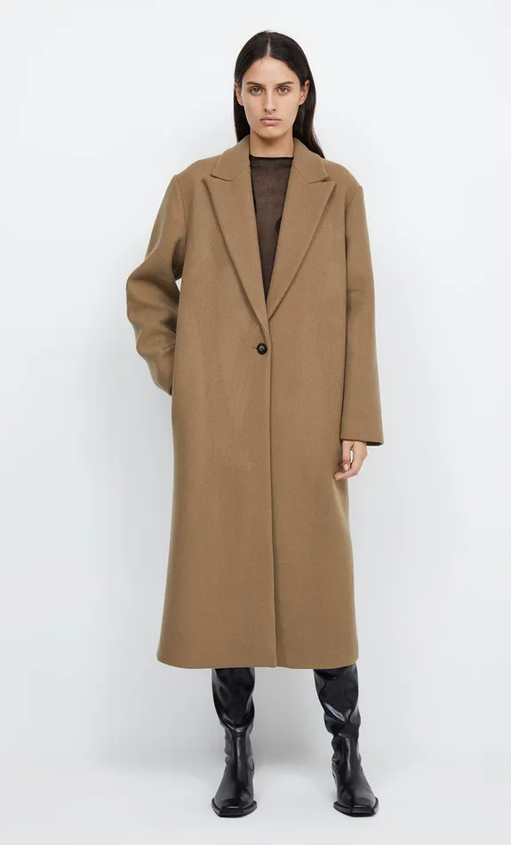 Woman Bec Bridge Outerwear PENELOPE COAT Taupe Woman Bec Bridge Outerwear PENELOPE COAT Taupe