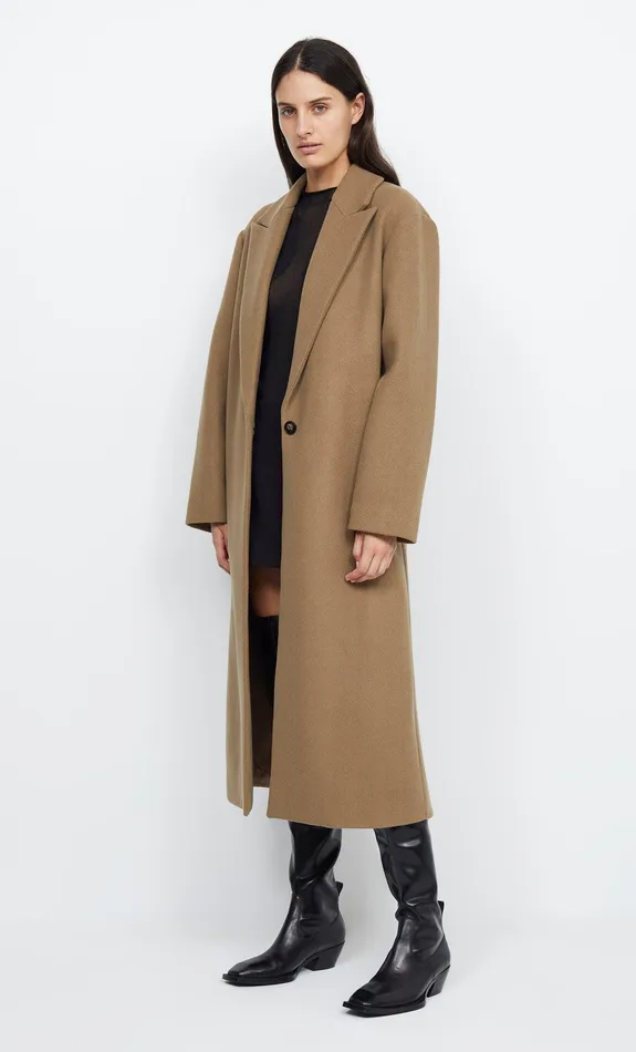 Woman Bec Bridge Outerwear PENELOPE COAT Taupe Woman Bec Bridge Outerwear PENELOPE COAT Taupe