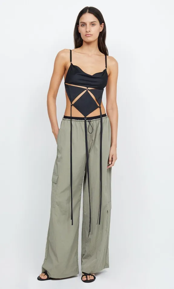 Woman Bec Bridge Shorts Pants ADRIANNA DRAWSTRING PANT Sage Woman Bec Bridge Shorts Pants ADRIANNA DRAWSTRING PANT Sage