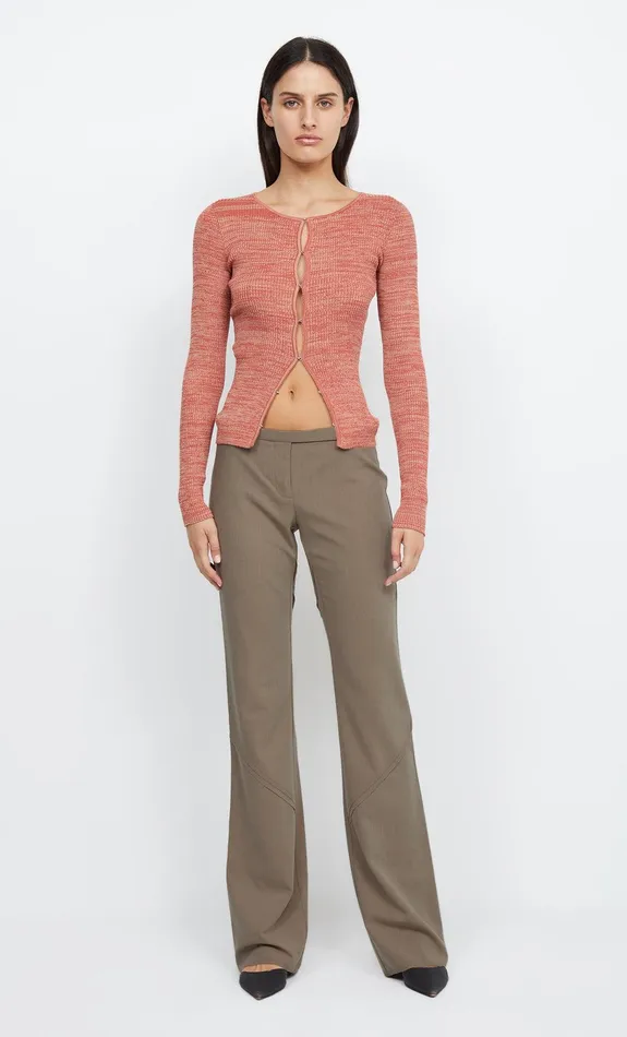 Woman Bec Bridge Shorts Pants ALEXIA BOOTLEG PANT Toffee Woman Bec Bridge Shorts Pants ALEXIA BOOTLEG PANT Toffee