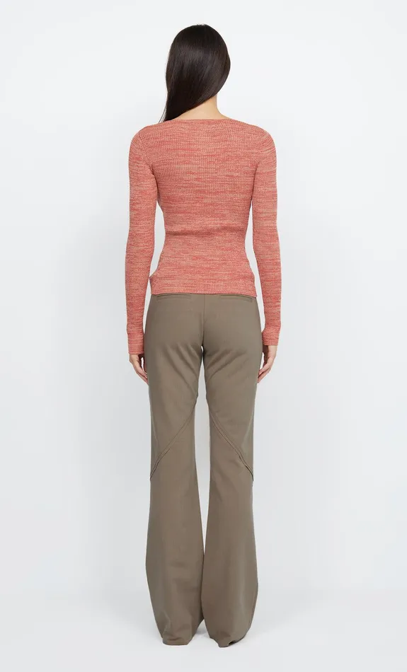 Woman Bec Bridge Shorts Pants ALEXIA BOOTLEG PANT Toffee Woman Bec Bridge Shorts Pants ALEXIA BOOTLEG PANT Toffee