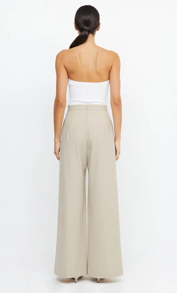 Woman Bec Bridge Shorts Pants LAUREL WIDE LEG PANT Bone Woman Bec Bridge Shorts Pants LAUREL WIDE LEG PANT Bone