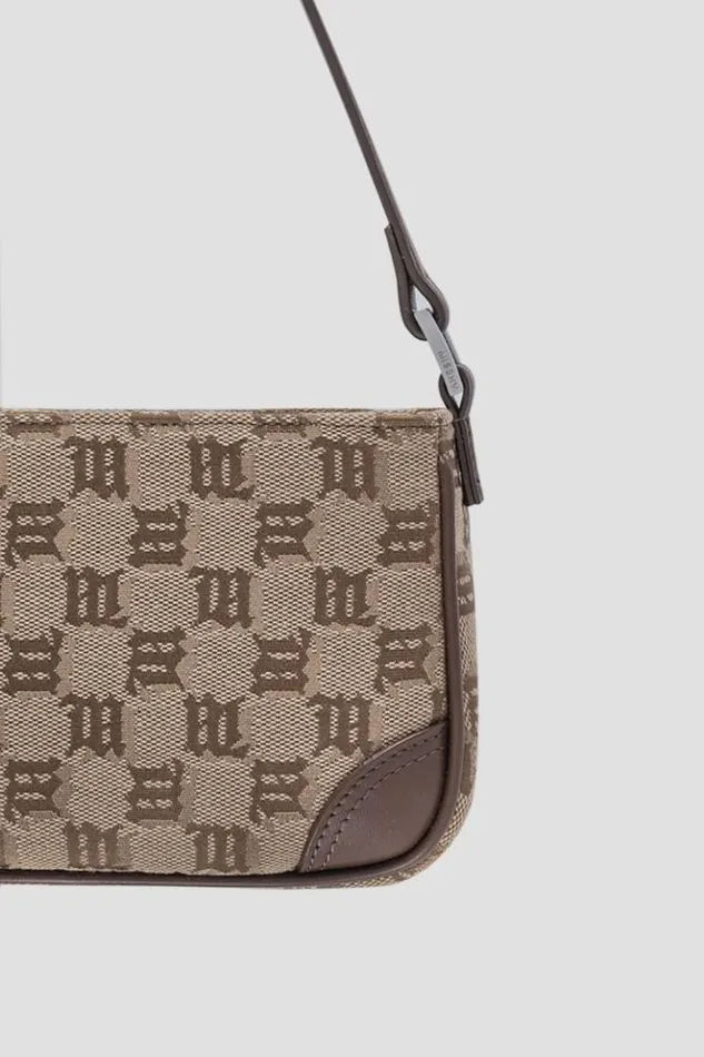 Women Bags MISBHV Jacquard Monogram 90S Bag Mini Biscotto