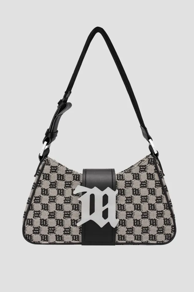 Women Bags MISBHV Jacquard Monogram Shoulder Bag Medium Multicolor