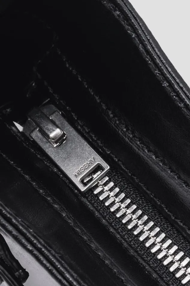 Women Bags MISBHV Leather Fetish Shoulder Bag Black