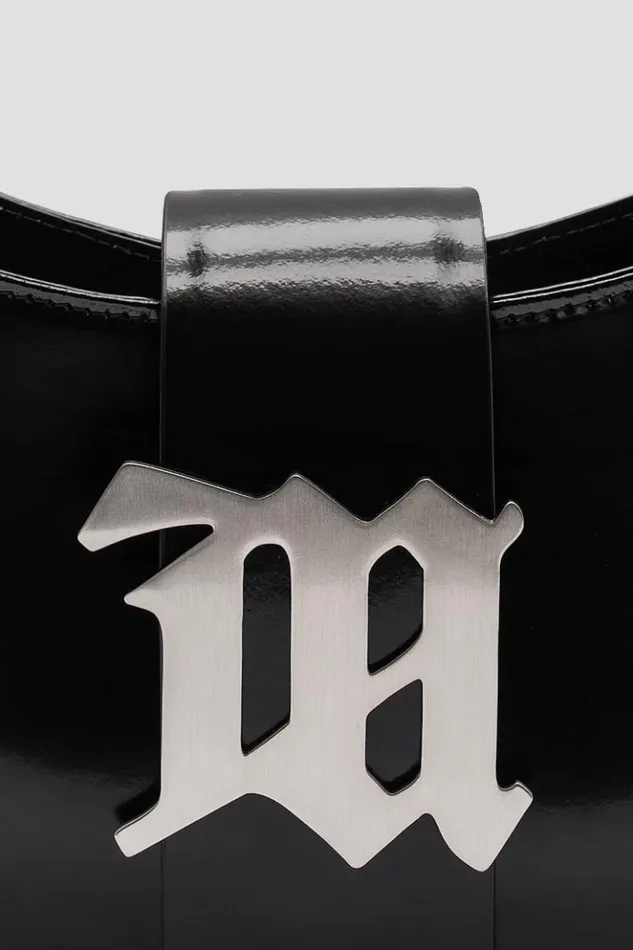Women Bags MISBHV Leather Shoulder Bag Mini Black
