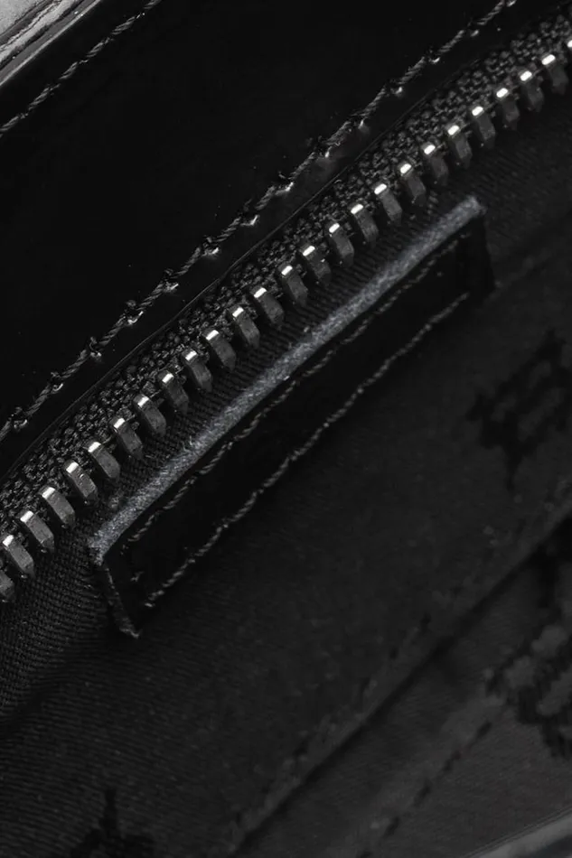 Women Bags MISBHV Leather Shoulder Bag Mini Black