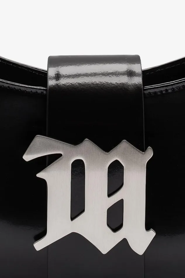 Women Bags MISBHV Leather Shoulder Bag Small Black