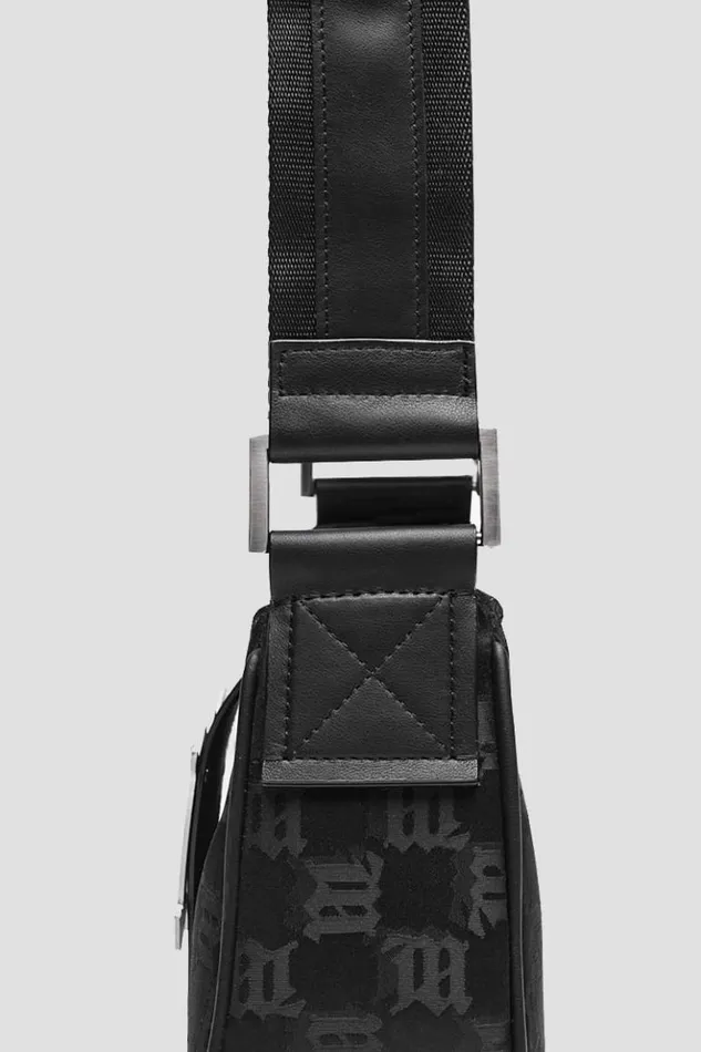 Women Bags MISBHV Nylon Monogram Shoulder Bag Small Black