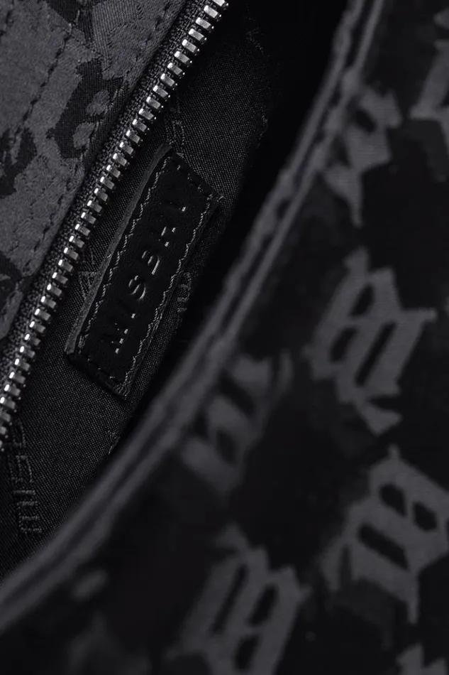 Women Bags MISBHV Nylon Monogram Shoulder Bag Small Black