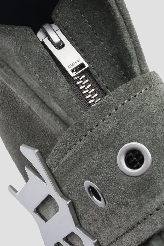 Women Bags MISBHV Suede Shoulder Bag Small Moss