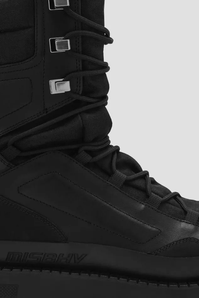 Women Boots MISBHV The Ibiza Boot Monogram Black