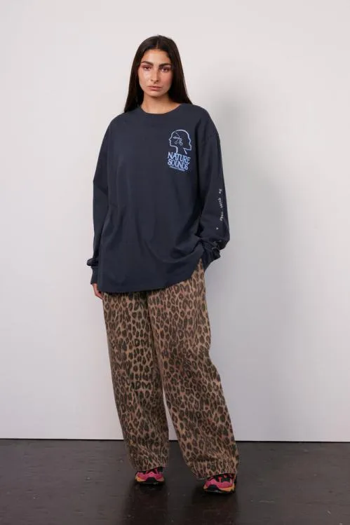 Women Bottoms Damson Madder Rafe Pant 8211 Leopard