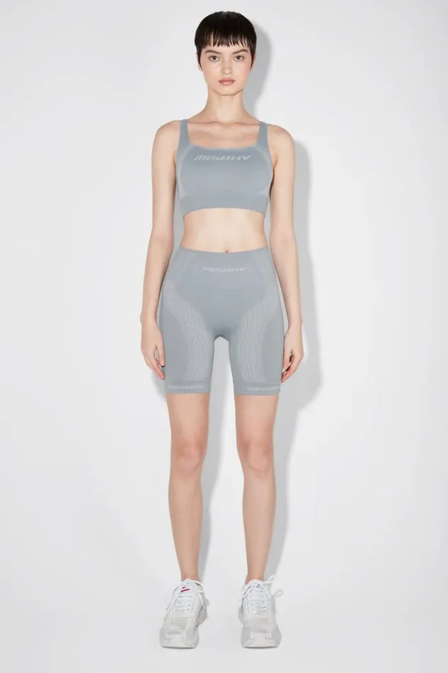 Women Bras MISBHV Sport Bra Top Steel Blue