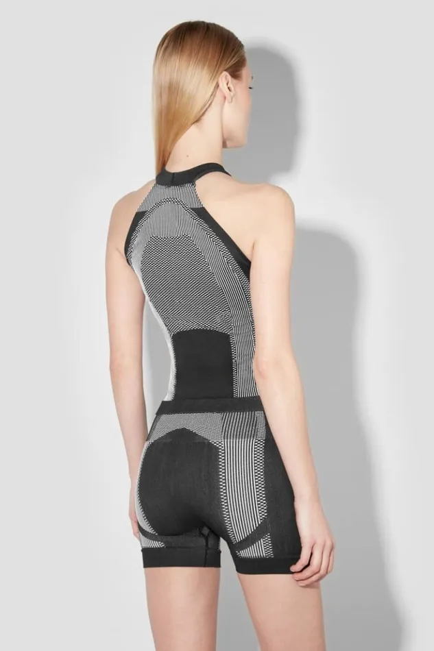 Women Bras MISBHV Sport Halter Top Blackwhite