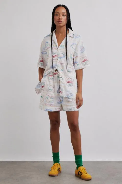 Women Coords Damson Madder Buon Appetito Shorts