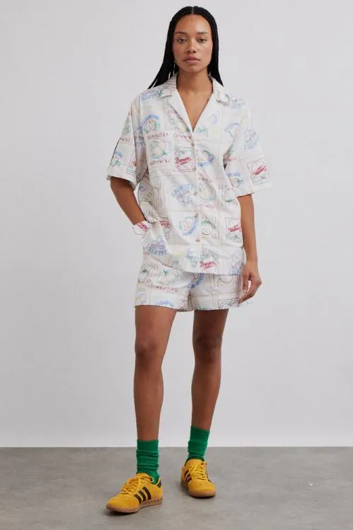 Women Coords Damson Madder Buon Appetito Shorts