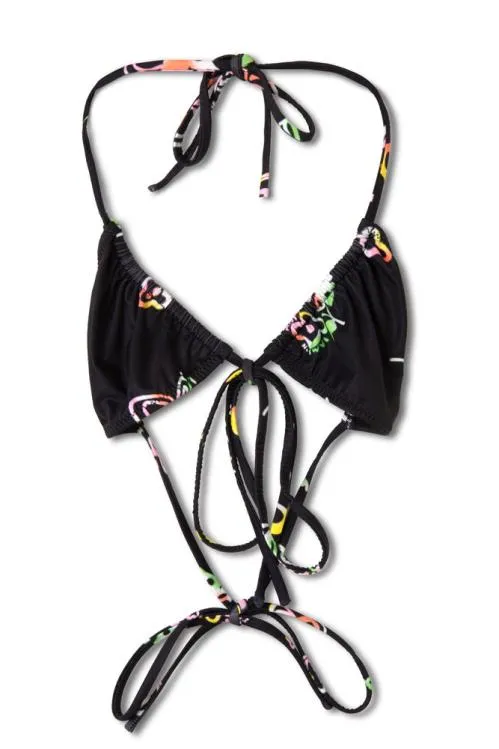 Women Coords Damson Madder Dixie Beach Flower Bikini Top
