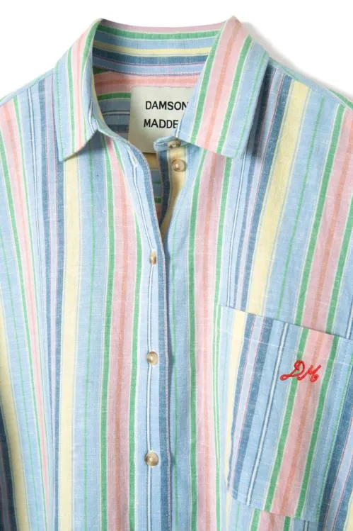 Women Coords Damson Madder Skyla Shirt 8211 Multi Stripe