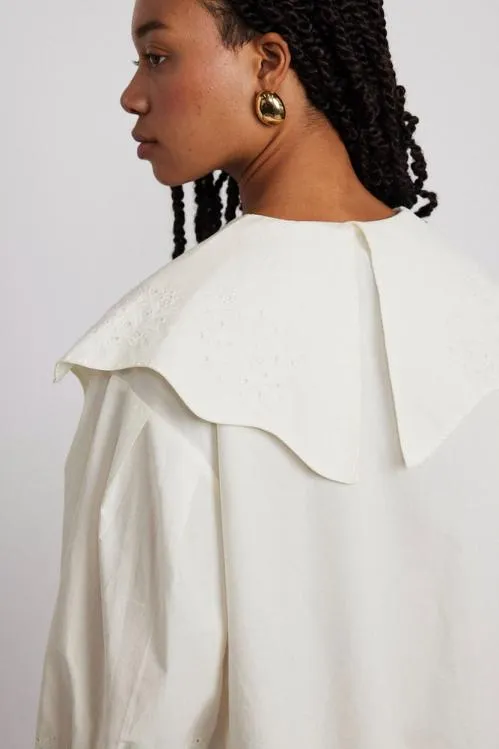 Women Dresses Damson Madder Mimi Mini Dress 8211 Off White Broderie