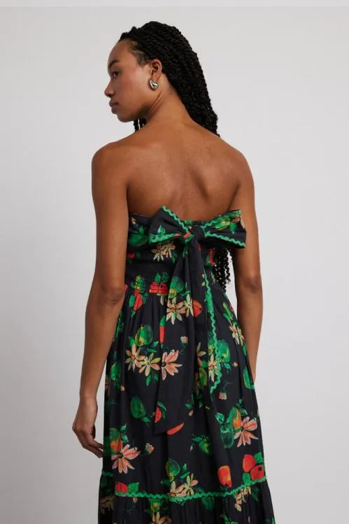 Women Dresses Damson Madder Pia Midi Dress 8211 Apple Print