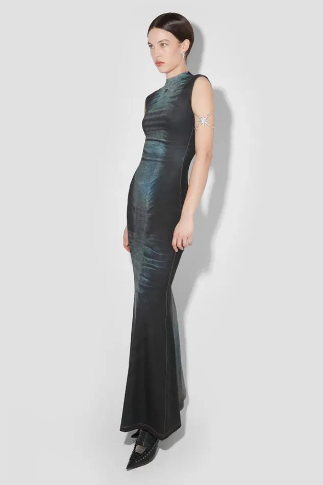 Women Dresses MISBHV Denim Poly Maxi Dress Mlc