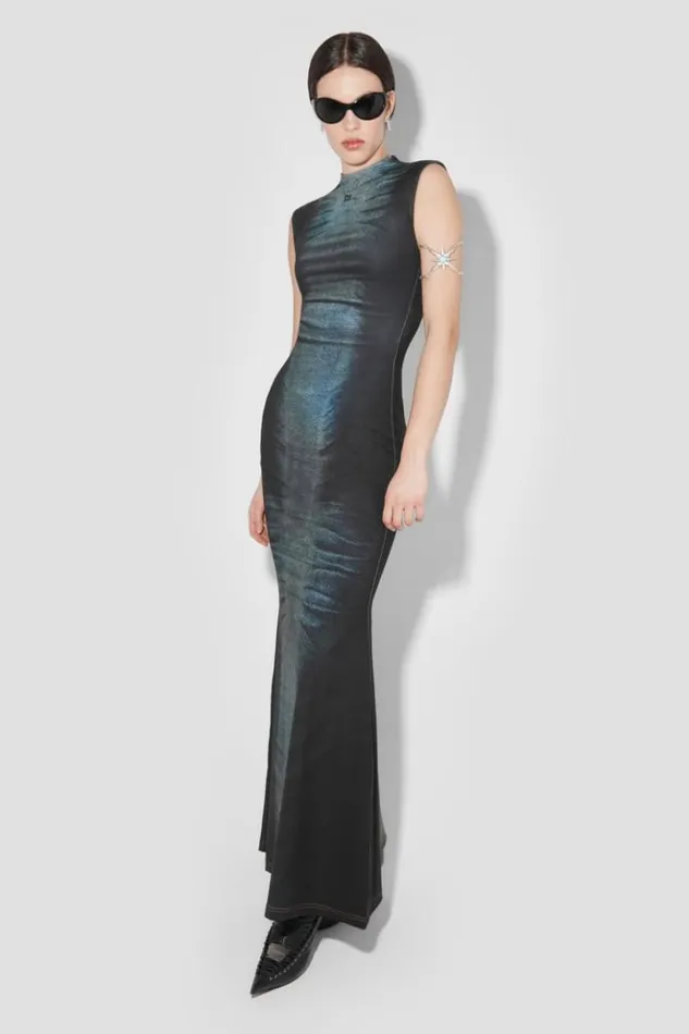 Women Dresses MISBHV Denim Poly Maxi Dress Mlc