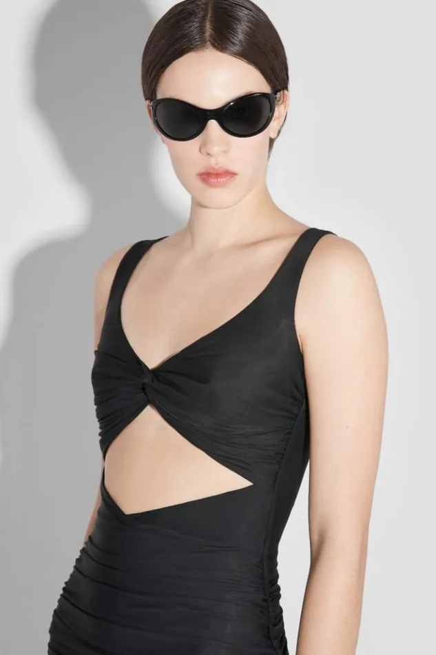 Women Dresses MISBHV Pandora Wrapped Mini Dress Black