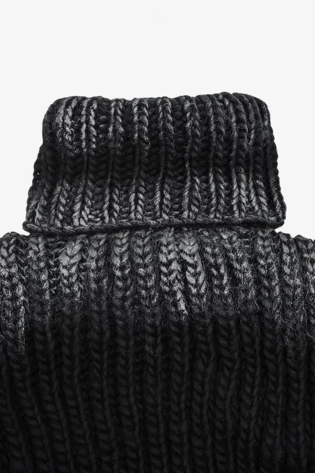 Women Knitwear MISBHV Bulky Wax Sweater Black
