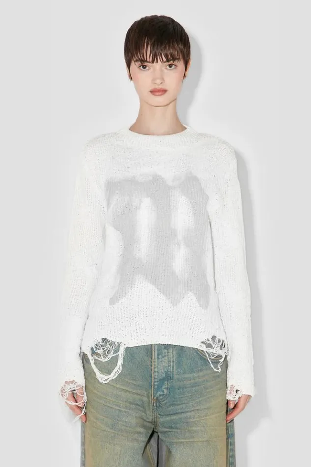 Women Knitwear MISBHV Goa Knit Off White