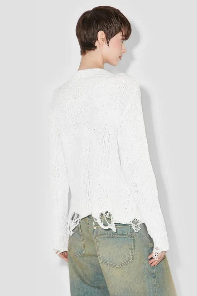 Women Knitwear MISBHV Goa Knit Off White