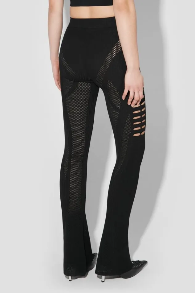 Women Leggings MISBHV Future Sport Mesh Trousers Black