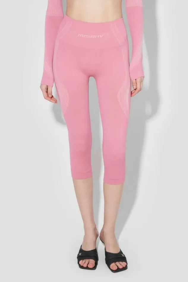 Women Leggings MISBHV Sport Capri Leggings Bubblegum