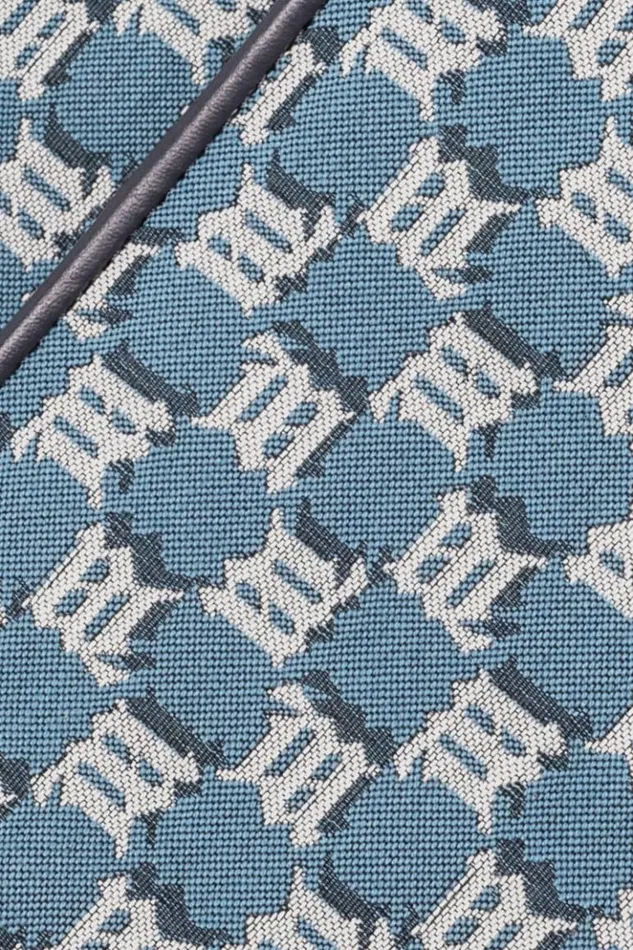 WomenMen Bags MISBHV Jacquard Monogram Phone Pouch Blue